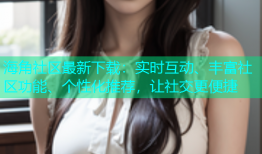 海角社区最新下载：实时互动、丰富社区功能、个性化推荐，让社交更便捷