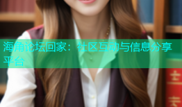 海角论坛回家：社区互动与信息分享平台