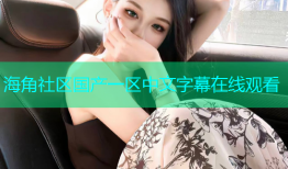 海角社区国产一区中文字幕在线观看
