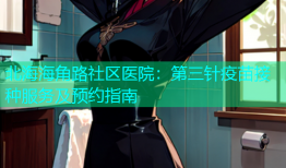北海海角路社区医院：第三针疫苗接种服务及预约指南