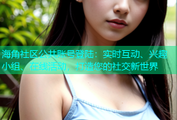 海角社区公共账号登陆：实时互动、兴趣小组、在线活动，打造您的社交新世界