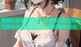 海角社区真能约吗？快速找到附近的约会伙伴，轻松社交，随时随地约会